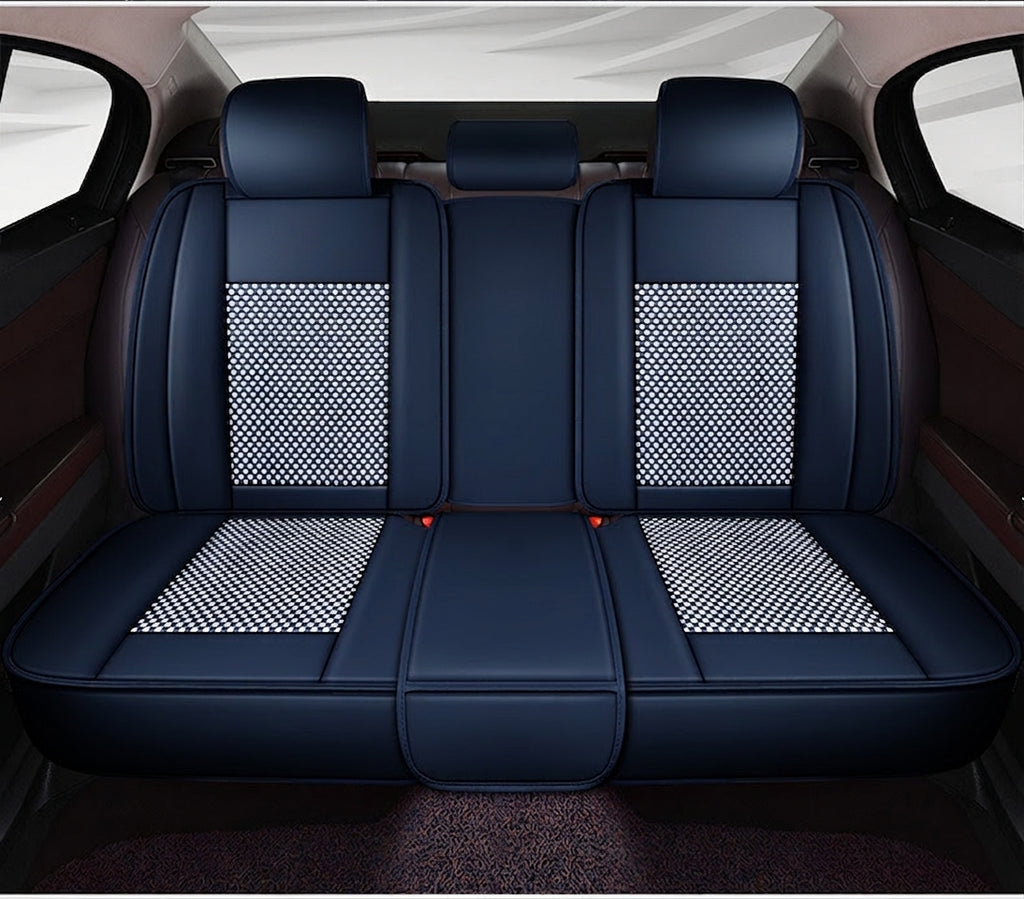2024 car seat cushions, all-season universal, full coverage five-seater car seat cushions, summer breathable ice silk seat covers wholesale