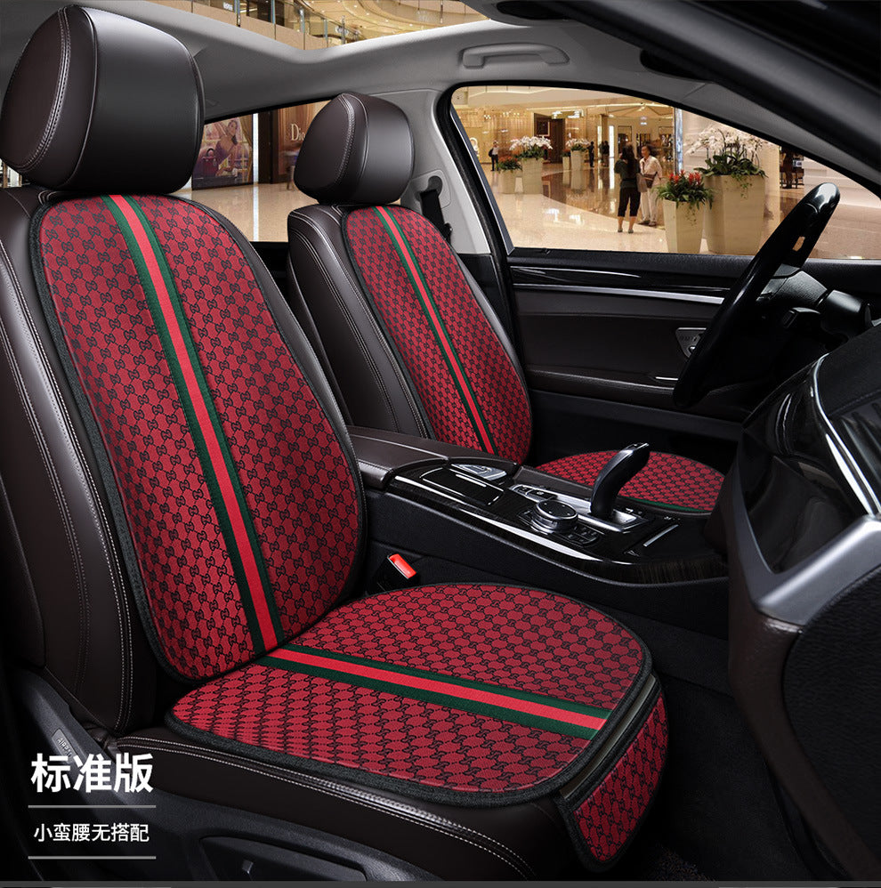 Car seat cushion all-season universal Kuqi three-piece set