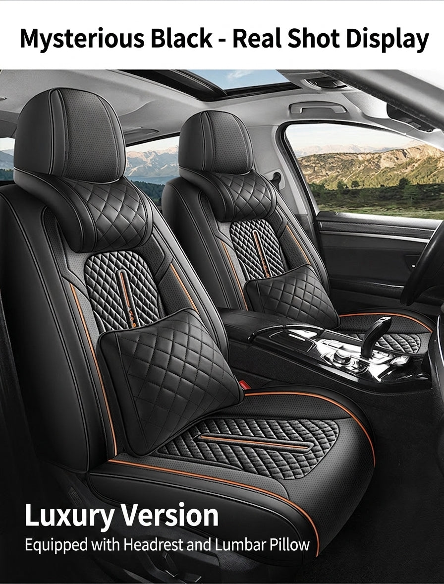 New car seat cushions fully covered, all-season universal seat covers, all five seats, full leather, high-quality seat covers sold directly from the manufacturer