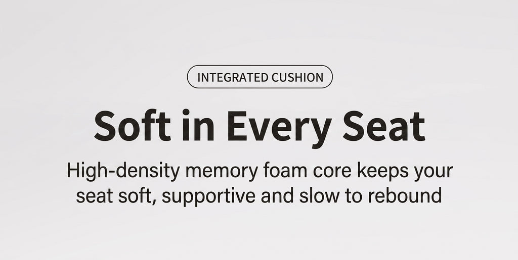 Memory foam lumbar support cushion, office prolonged sitting pressure-relief hip cushion, student chair support lumbar cushion, integrated cushion