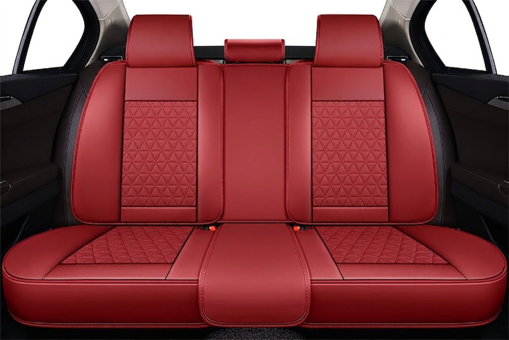 2025 new all-leather fixed lumbar wing Nappa leather car cushion all-season universal full-enveloping seat cover