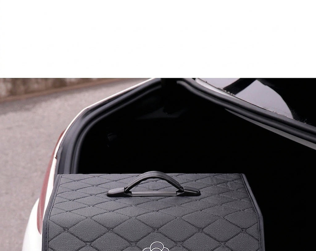 Car trunk storage box, car tail box, camellia car, good things, sorting storage box, multi-functional storage girl