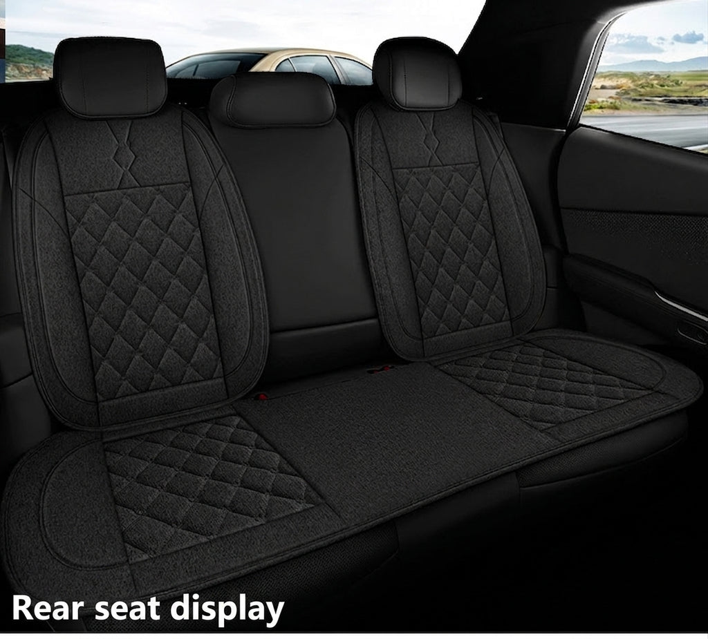 Cross-border bestselling car seat cushions, dirt-resistant, wear-resistant leather car seat cushions, all-season breathable full-coverage universal car seat cushions