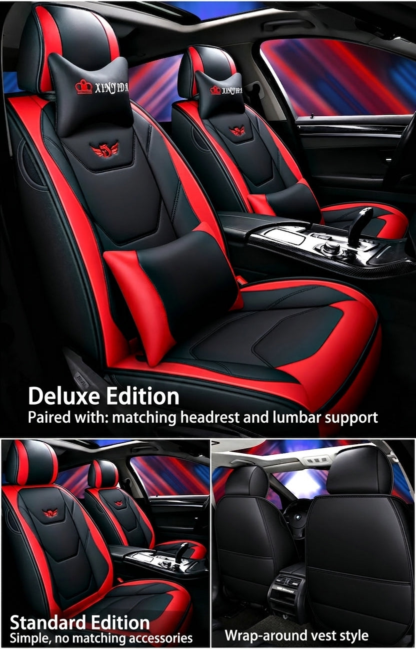 New car cushion leather all-wrap wear-resistant leather car seat cover is suitable for small car SUV car seat cover in all seasons