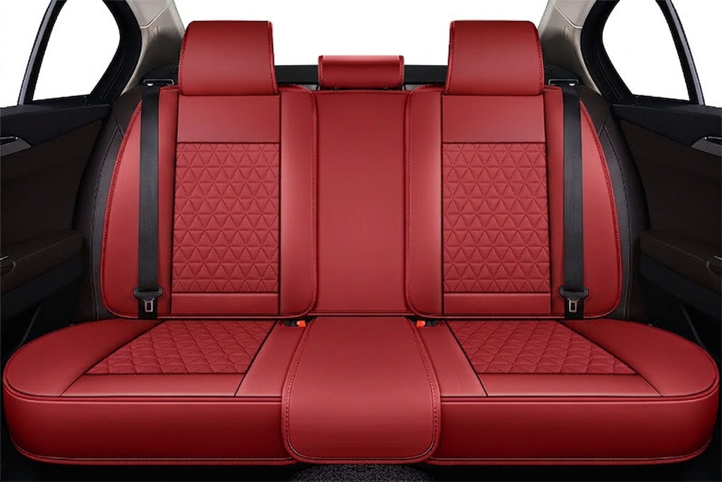 2025 new all-leather fixed lumbar wing Nappa leather car cushion all-season universal full-enveloping seat cover