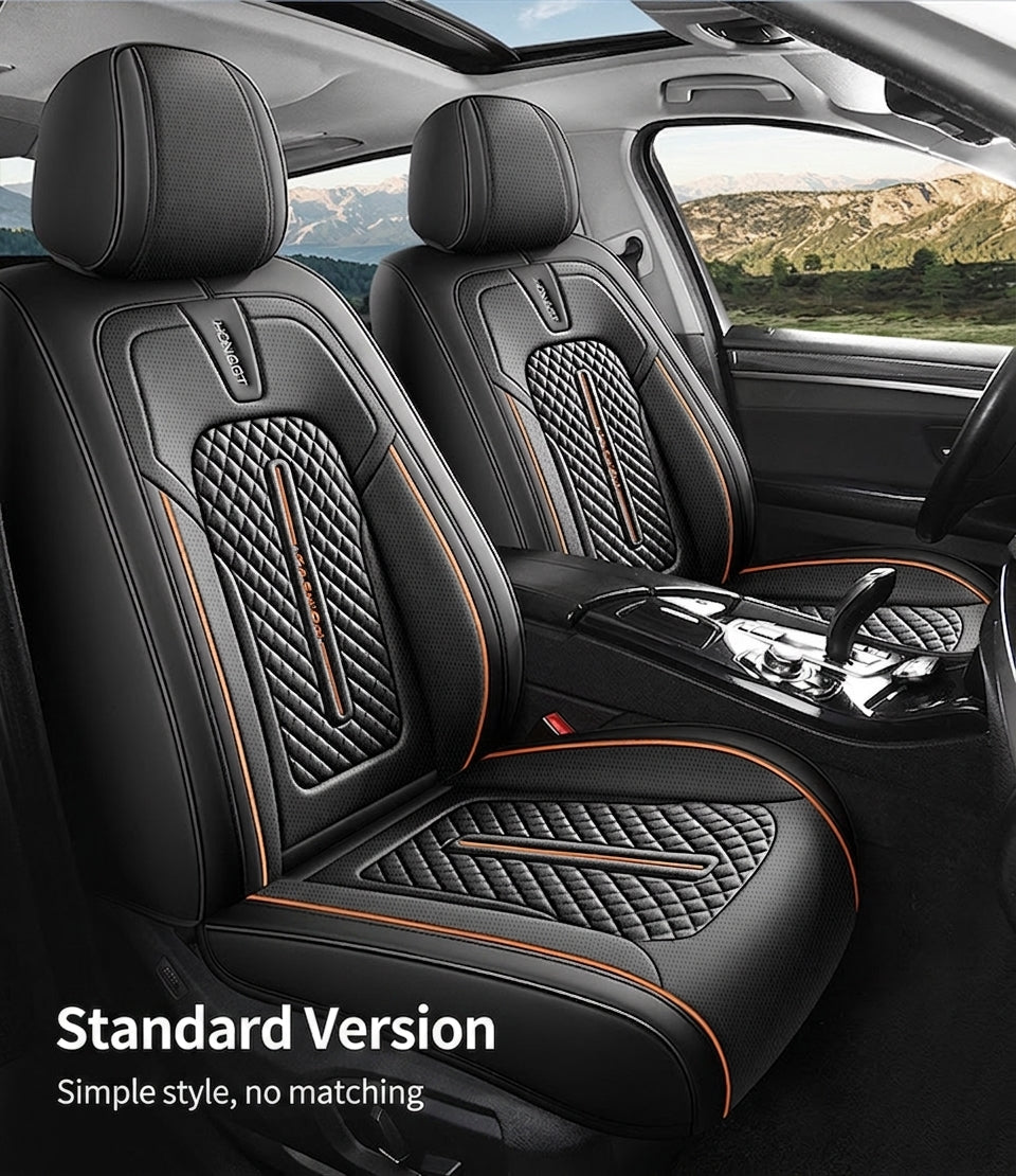 New car seat cushions fully covered, all-season universal seat covers, all five seats, full leather, high-quality seat covers sold directly from the manufacturer
