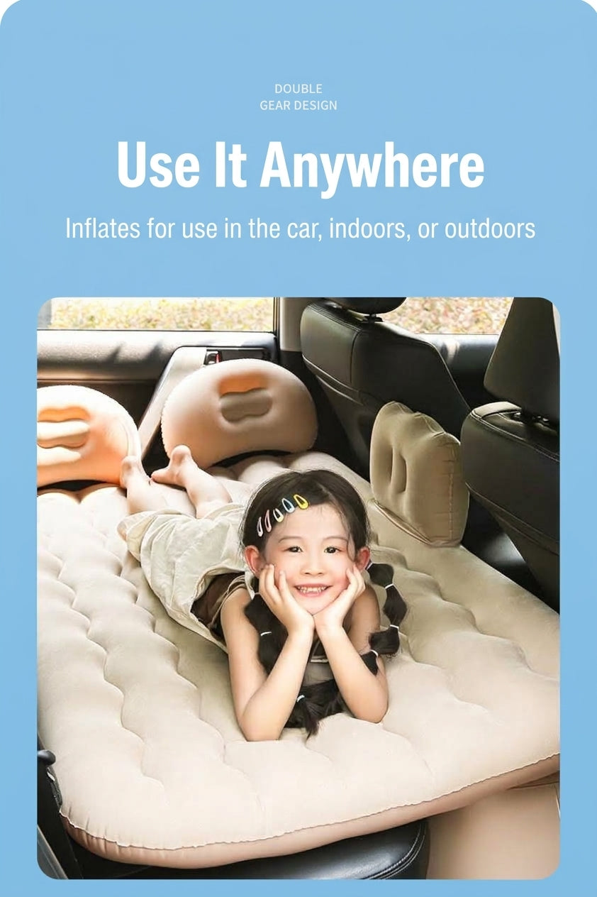 Car inflatable bed car rear sleeping pad mattress car sleeping artifact car rear rear seat folding travel bed
