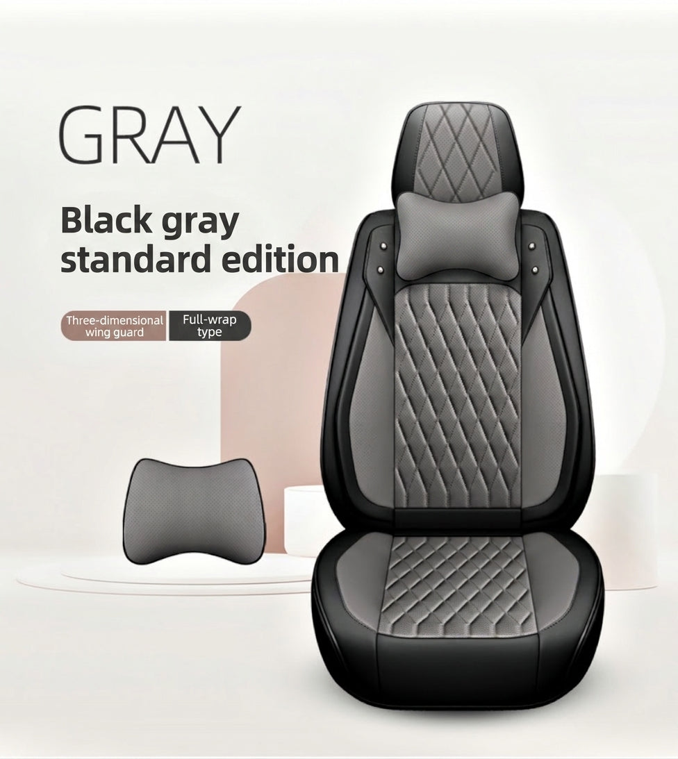 New car seat cushion, all-season universal seat, Nappa leather full-coverage seat cover, small sedan SUV seat cushion manufacturer wholesale