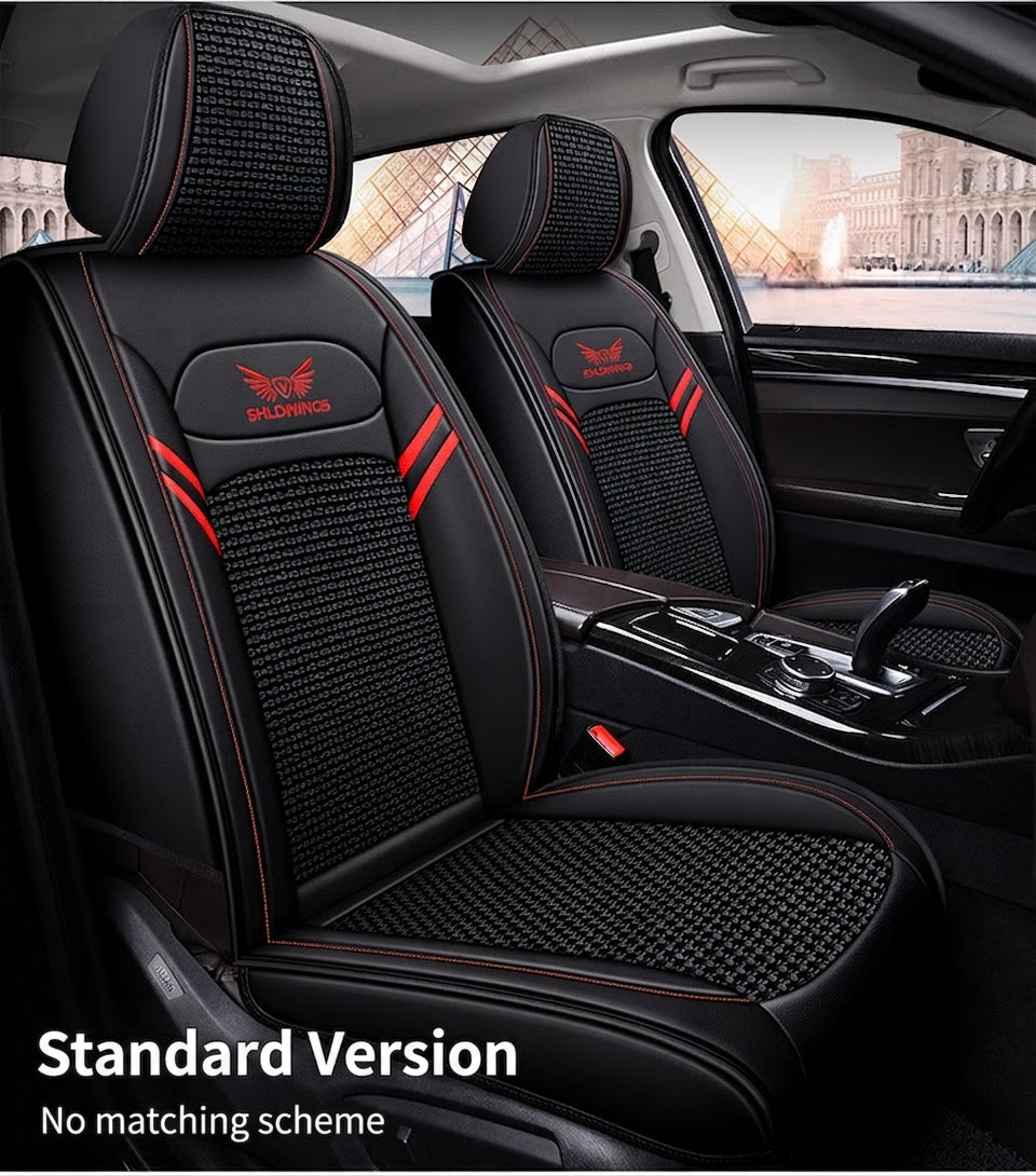Full-coverage car seat covers for Napa leather car seat cushions, five-seat universal Ice Silk car seat cushions, all-season universal model wholesale
