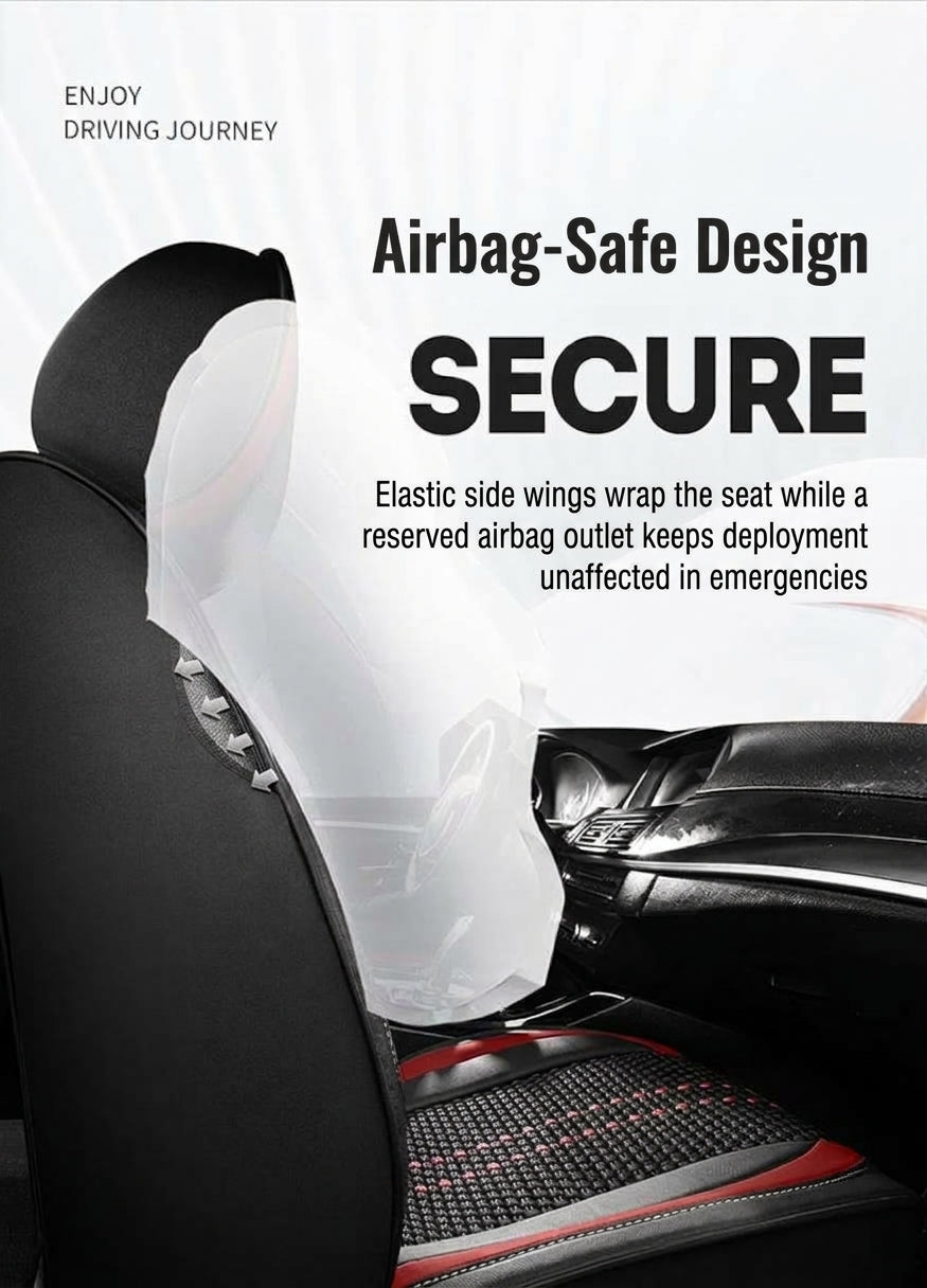Car seat cushion new all-enclosed special seat cover four seasons universal leather seat cover summer ice silk cartoon seat cushion cover