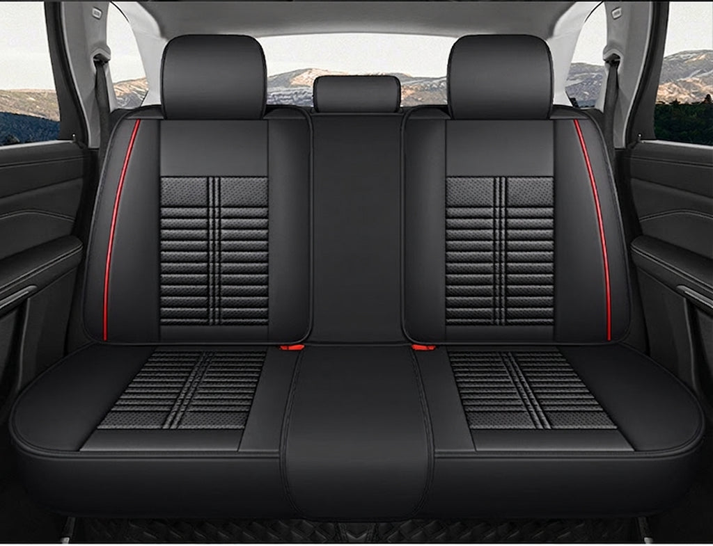 Cross-border car seat cushions with a light luxury, premium feel, all-around car seat cushions, all-season universal, simple, breathable, stain-resistant, and stain-resistant