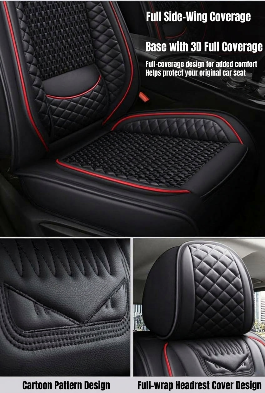 Cross-border foreign trade all-season dedicated seat cover full-coverage car seat cover leather seat cover summer ice silk seat cushion