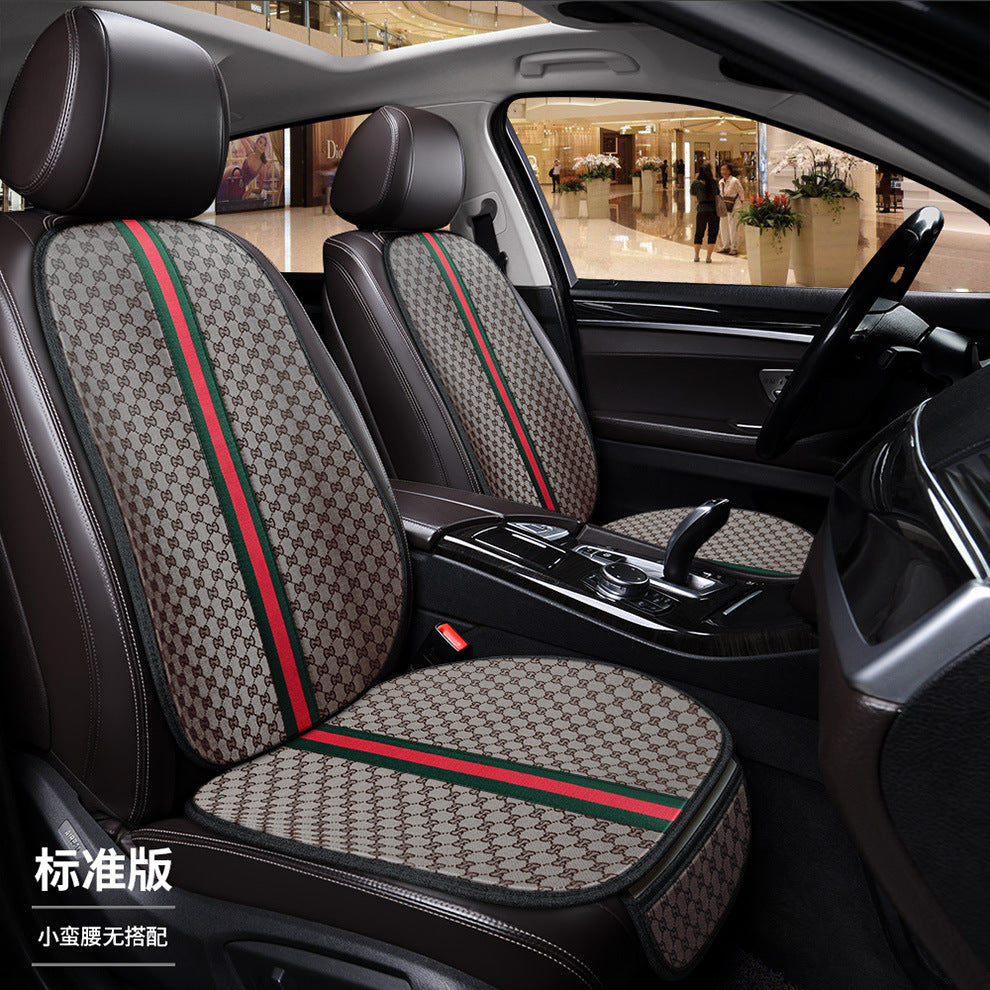 Car seat cushion all-season universal Kuqi three-piece set