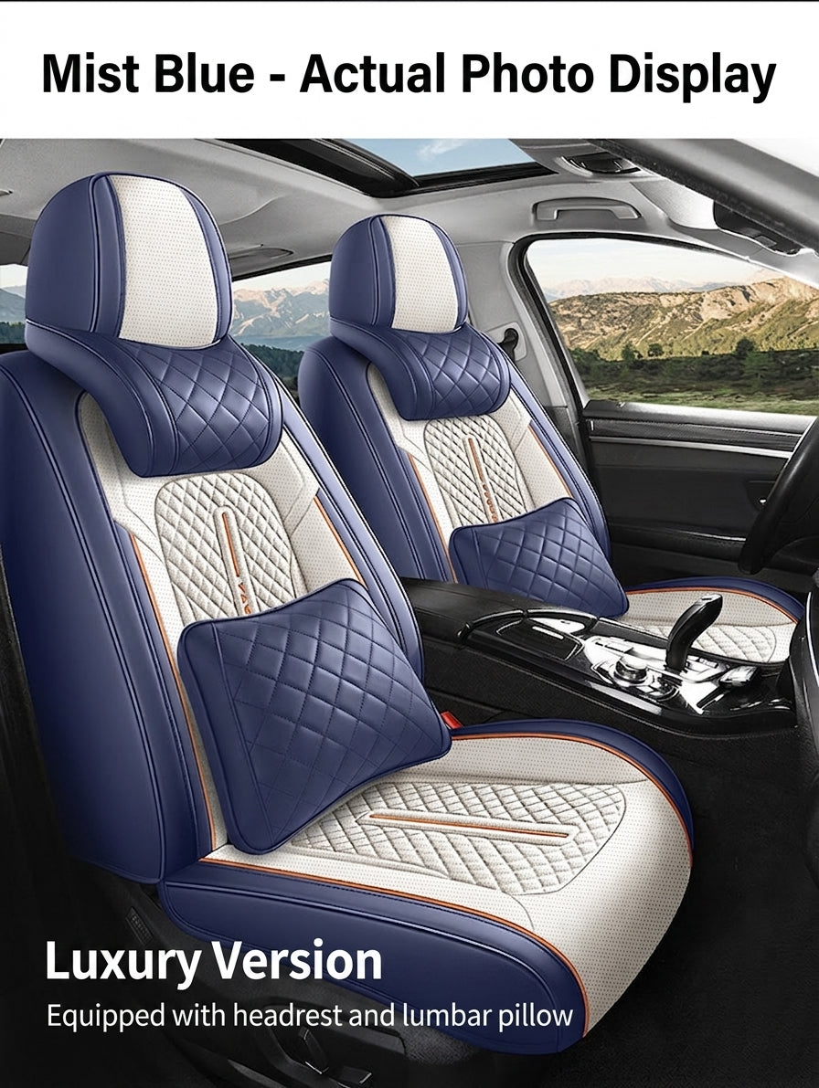 New car seat cushions fully covered, all-season universal seat covers, all five seats, full leather, high-quality seat covers sold directly from the manufacturer