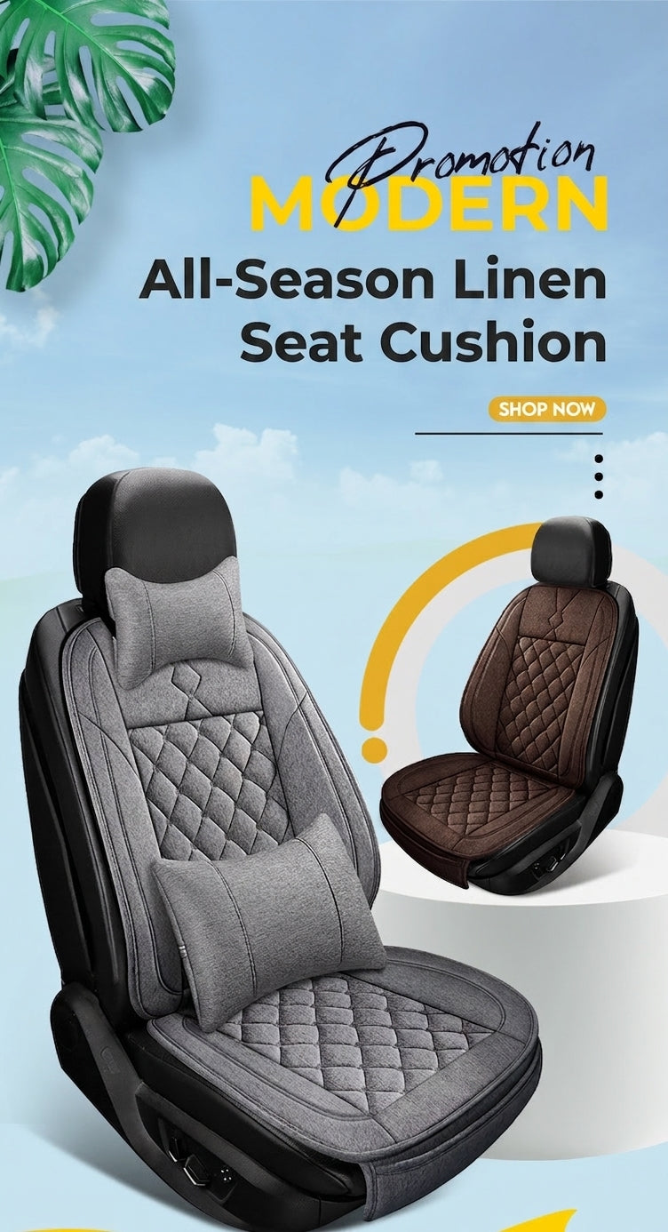 Cross-border bestselling car seat cushions, dirt-resistant, wear-resistant leather car seat cushions, all-season breathable full-coverage universal car seat cushions