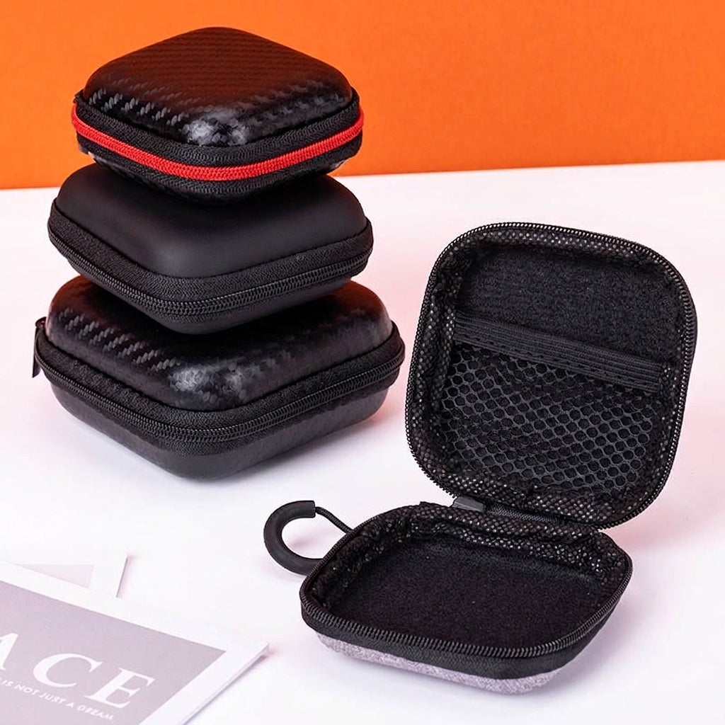 EVA storage bag, headphone case, 3C digital power bank packaging, zipper bag, portable and shockproof