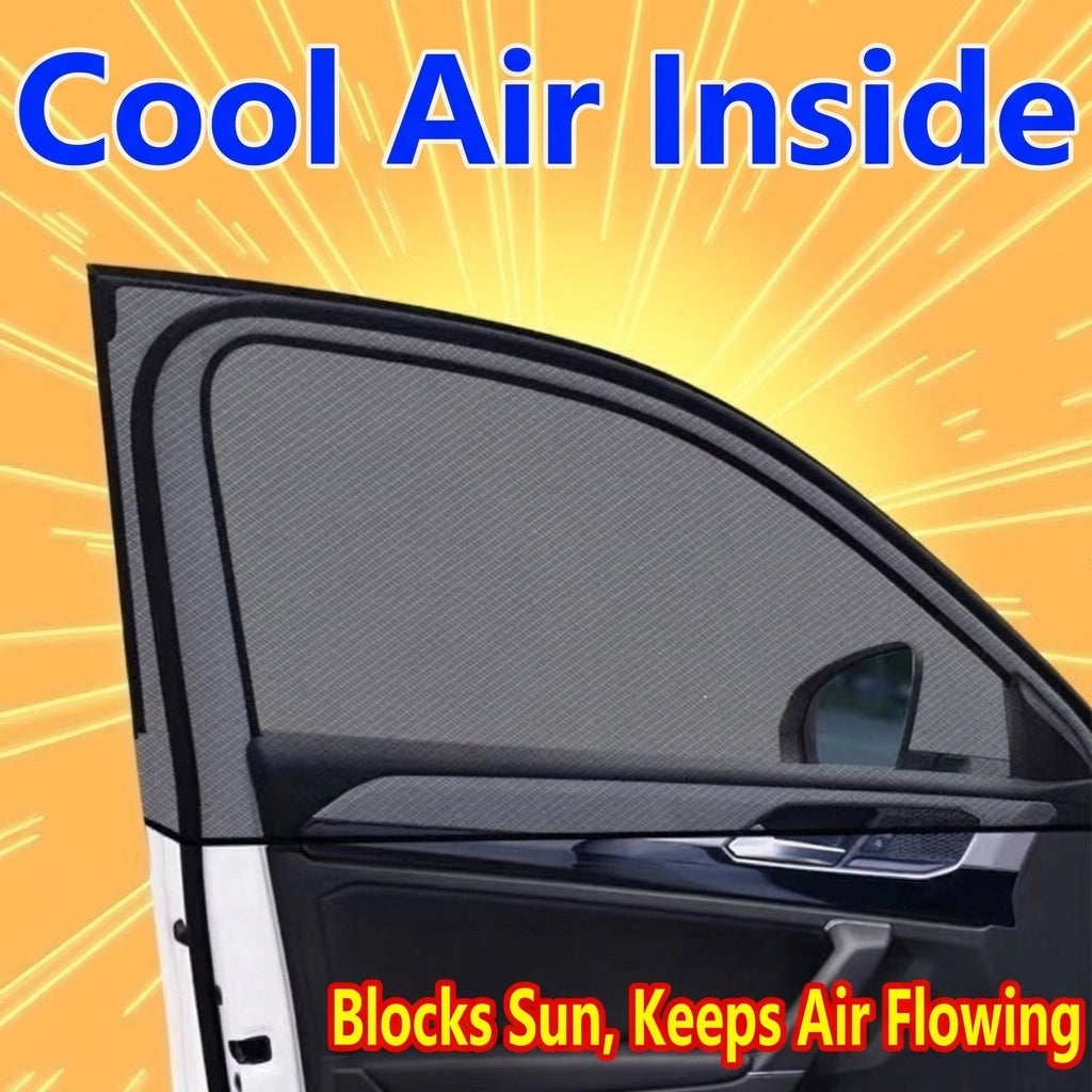 Car Window Mosquito Screen - Universal Fit