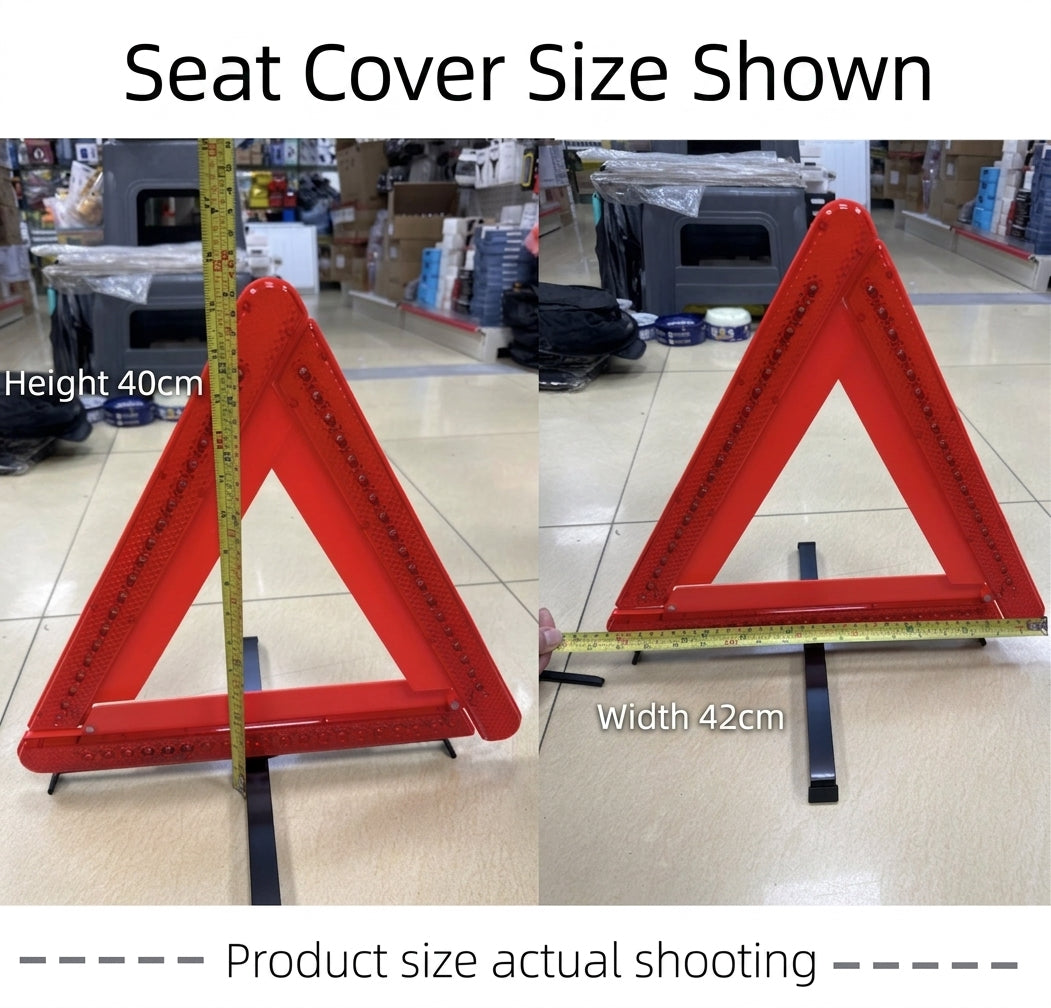 LED lighted tripod automotive safety triangle cross-border dedicated for rear-end collision prevention vehicle-mounted emergency bracket