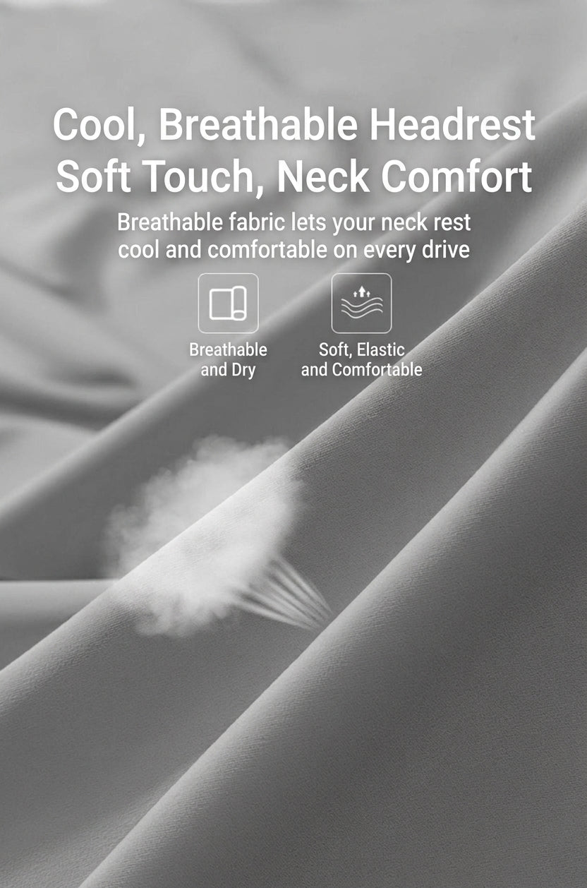 Car headrest neck pillow car aviation grade neck pillow car seat summer driving headrest pillow