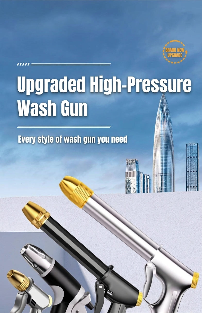 High-Pressure Water Gun Nozzle - Multiple Styles
