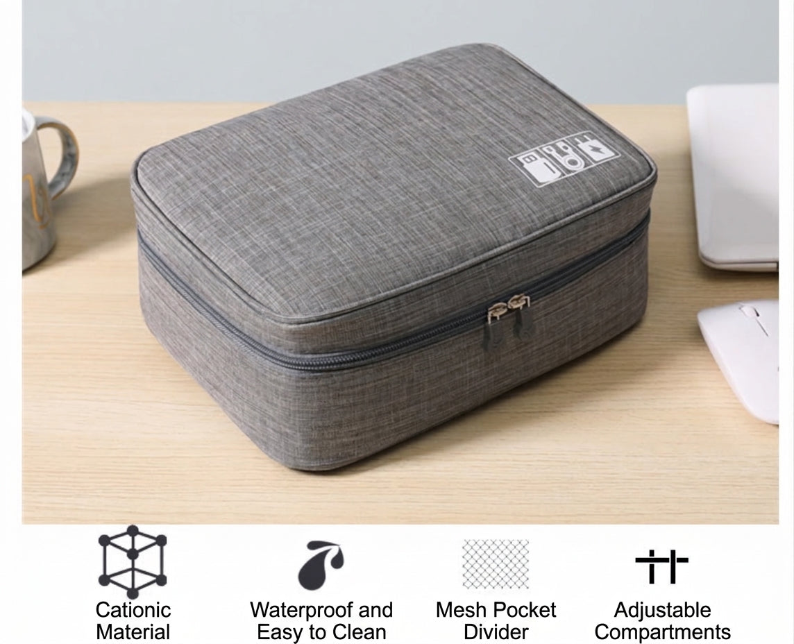 Digital Storage Bag, Shockproof Charger Case