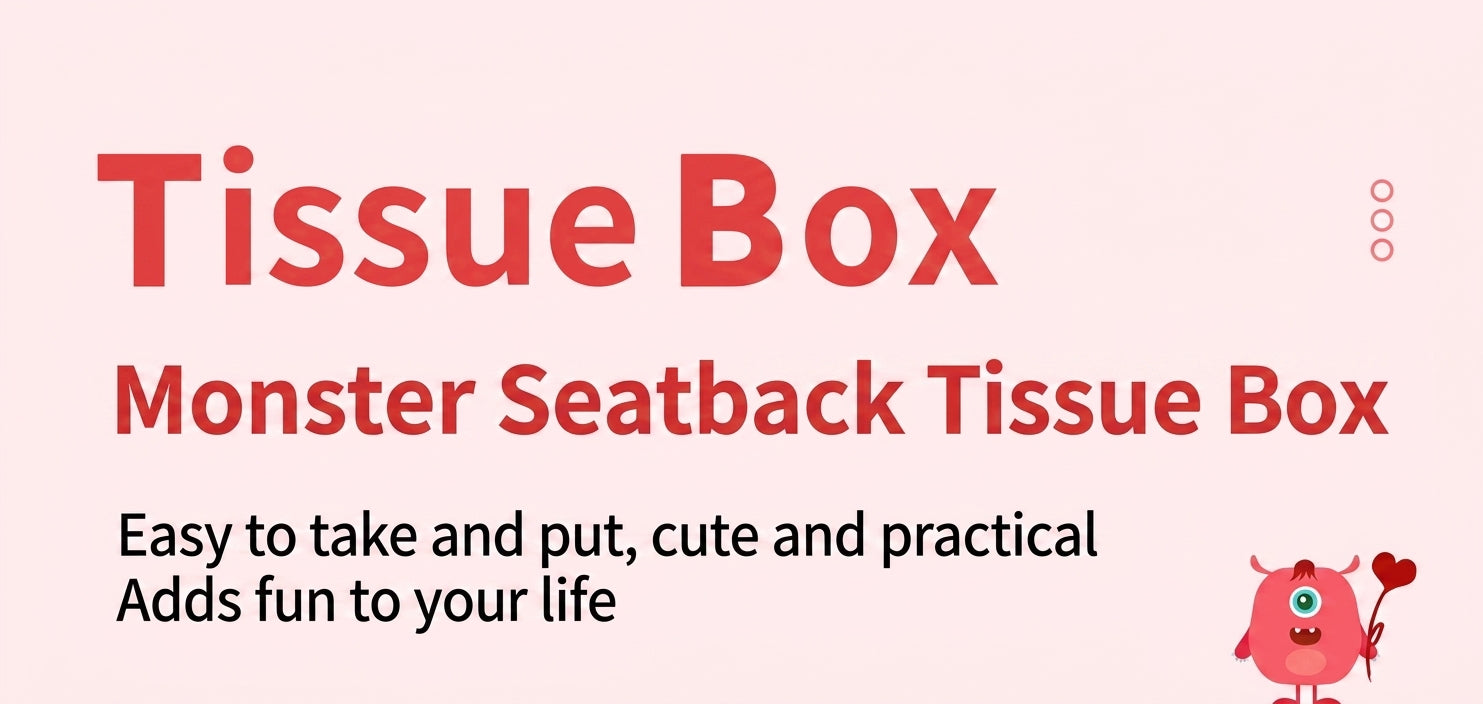Factory custom car tissue box printed processing, hanging sewn label tissue box, car seat back tissue hanging bag