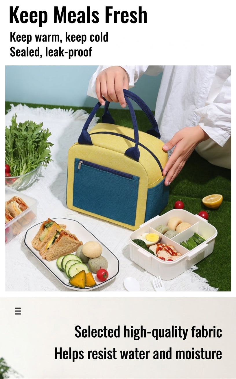 Insulated Lunch Bag - Multiple Colors
