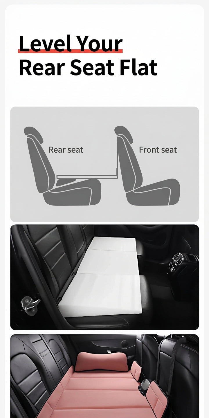 Car Rear Seat Leveling Pad