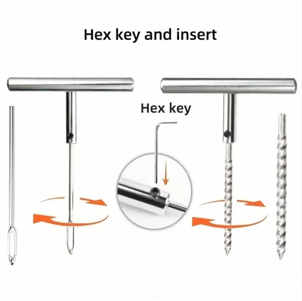 Tire Repair Tool Set - 58pc, 46pc, 7pc Options