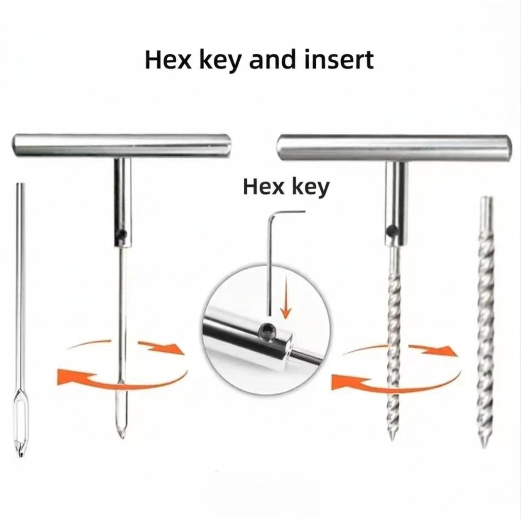 Tire Repair Tool Set - 58pc, 46pc, 7pc Options