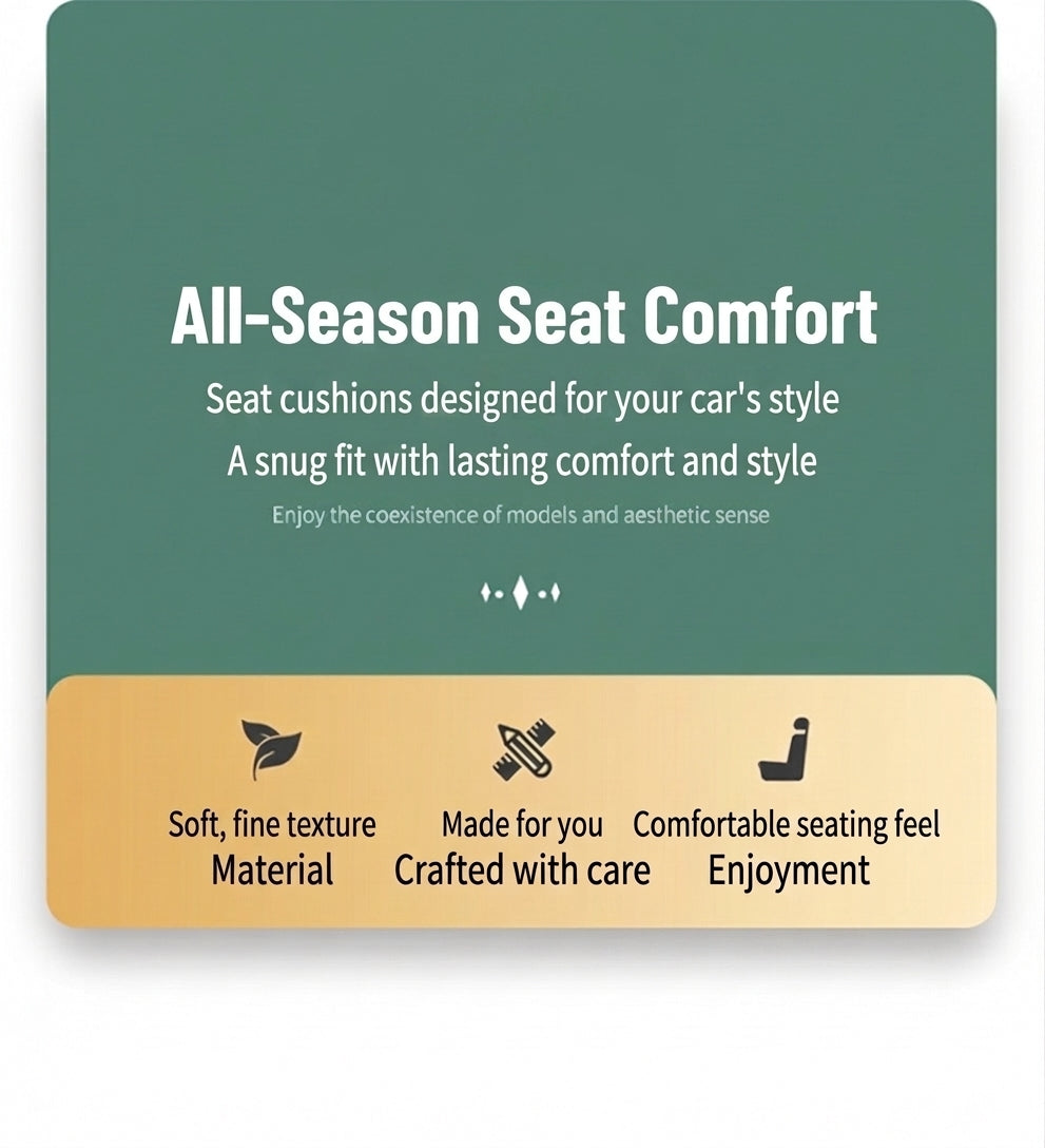 Seat Cushion Cover - Five-Seater All-Season Leather