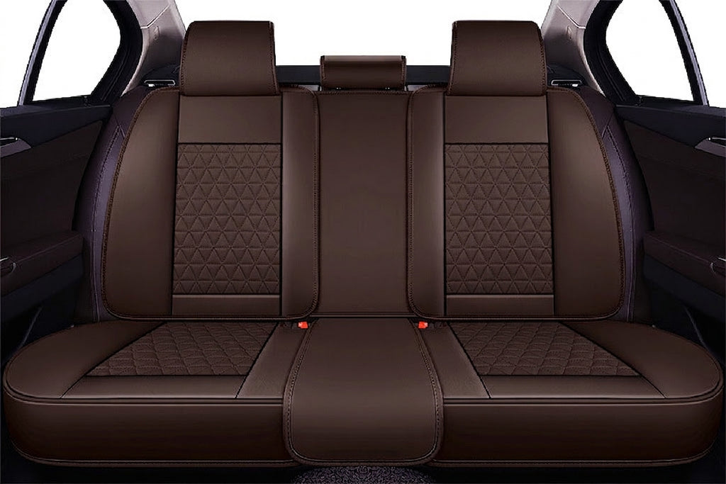 2025 new all-leather fixed lumbar wing Nappa leather car cushion all-season universal full-enveloping seat cover