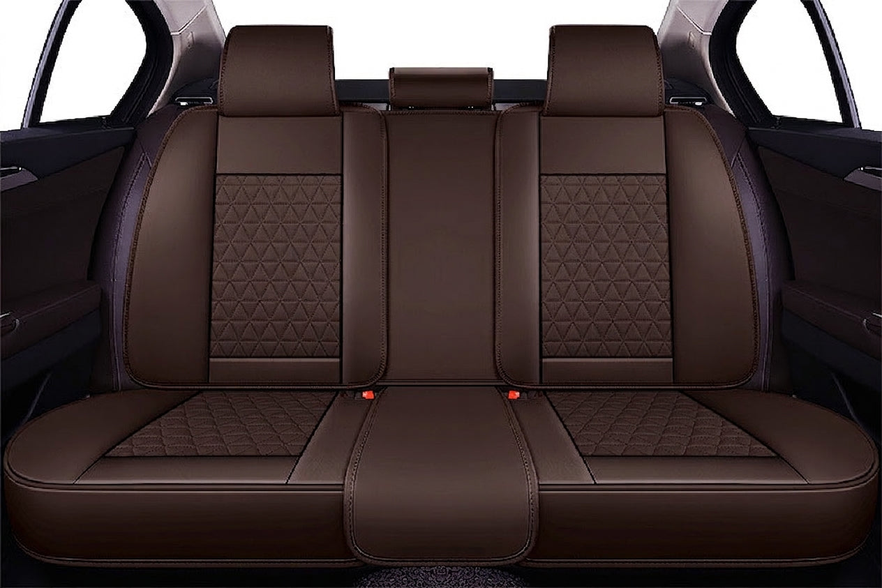 2025 new all-leather fixed lumbar wing Nappa leather car cushion all-season universal full-enveloping seat cover