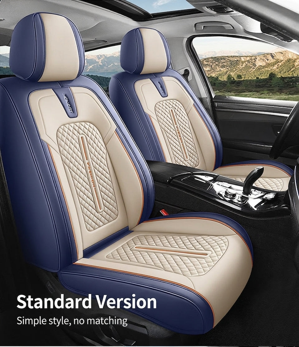 New car seat cushions fully covered, all-season universal seat covers, all five seats, full leather, high-quality seat covers sold directly from the manufacturer