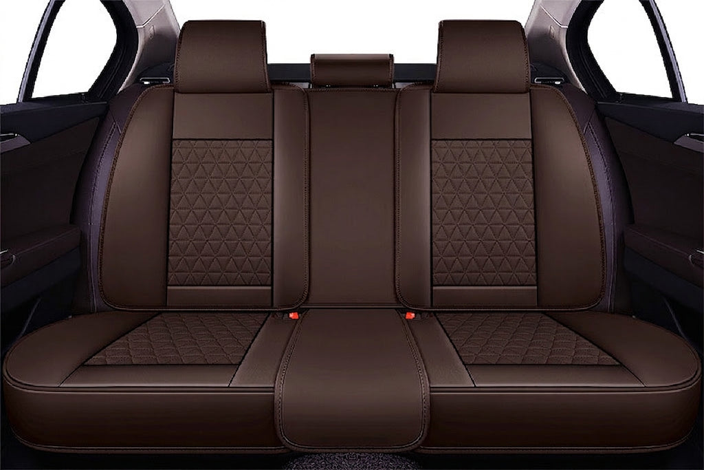 2025 new all-leather fixed lumbar wing Nappa leather car cushion all-season universal full-enveloping seat cover