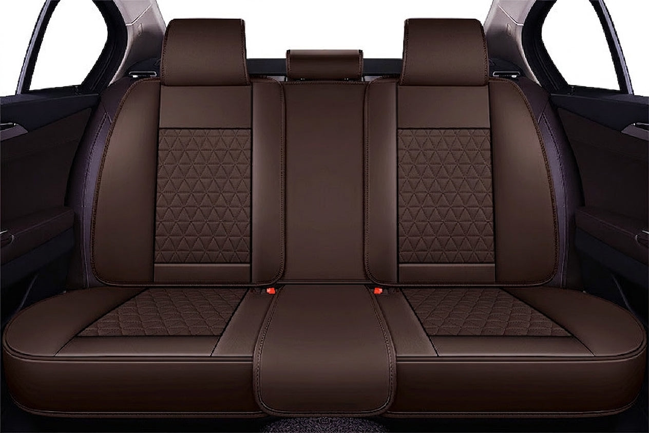 2025 new all-leather fixed lumbar wing Nappa leather car cushion all-season universal full-enveloping seat cover
