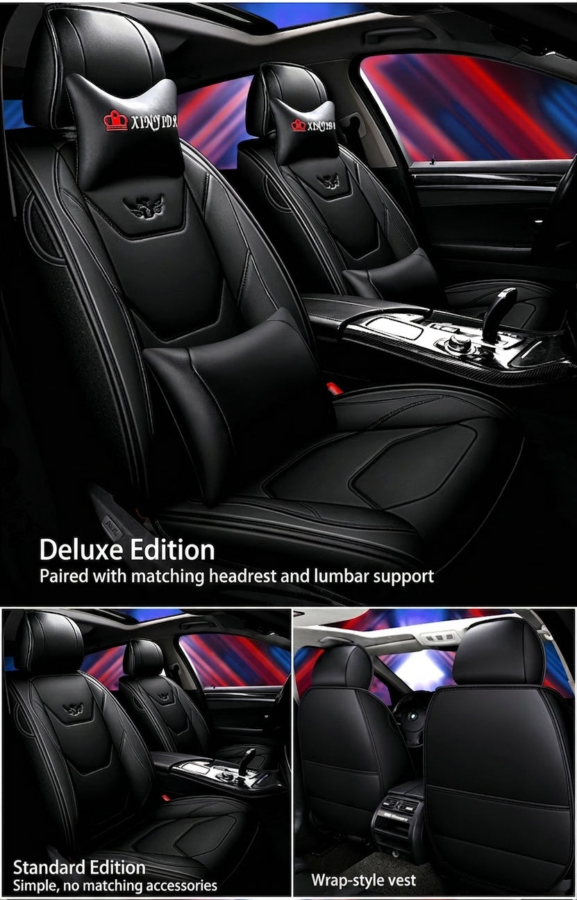 New car cushion leather all-wrap wear-resistant leather car seat cover is suitable for small car SUV car seat cover in all seasons