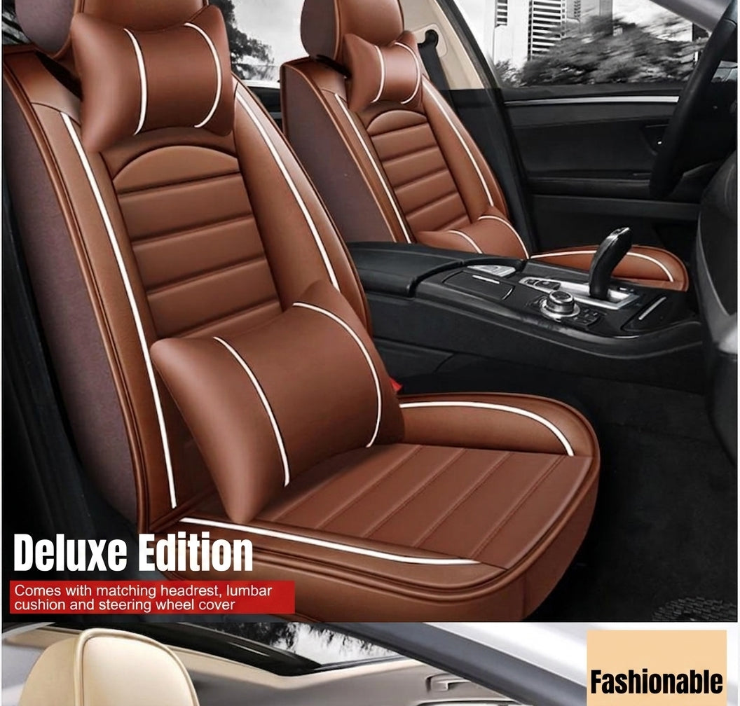 Full envelope car seat cover, summer ice silk seat cover, full leather, new four-season universal seat cushion, special seat cushion for small cars