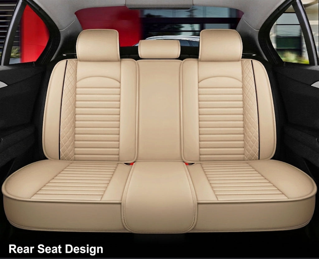 New all-season universal cartoon car seat cushion wholesale, premium feel, full leather, full coverage for small passenger car seat cushions