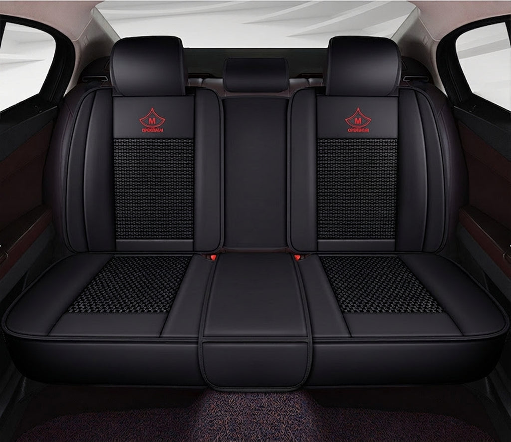 2024 car seat cushions, all-season universal, full coverage five-seater car seat cushions, summer breathable ice silk seat covers wholesale