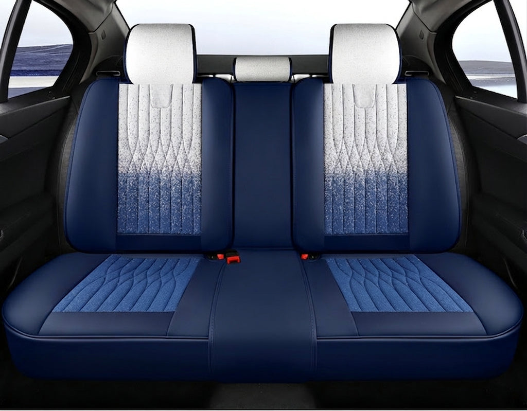 Car seat cushion linen fabric art all-inclusive all-season universal goddess seat cushion 2026 new model interior breathable seat cover wholesale