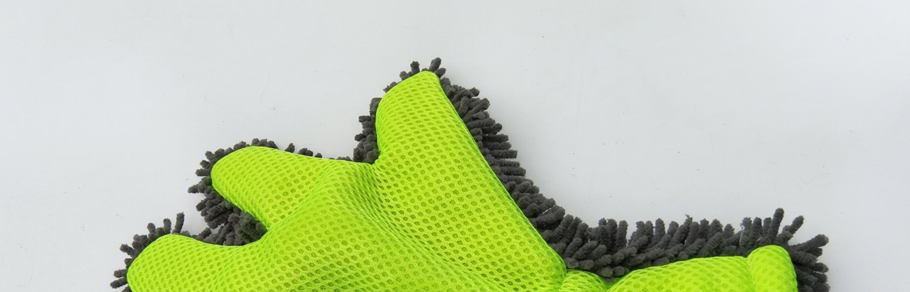 Fride Rich Velvet Thickened Car Wash Gloves Housekeeping Cleaning Gloves Sandwich Mesh Hole Wipe Gloves