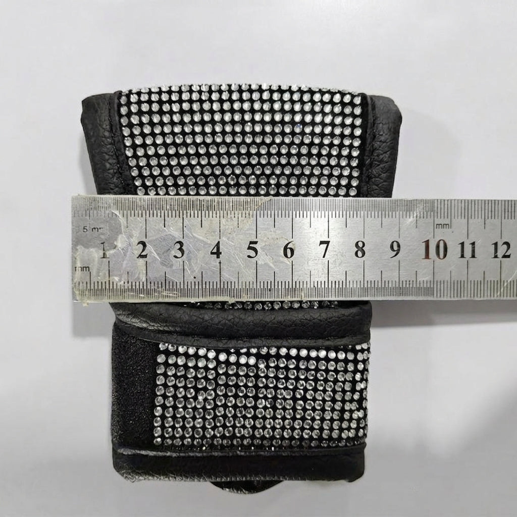 Car steering wheel cover, diamond-shaped new all-season universal seatbelt cover, multi-piece coaster steering wheel protective cover