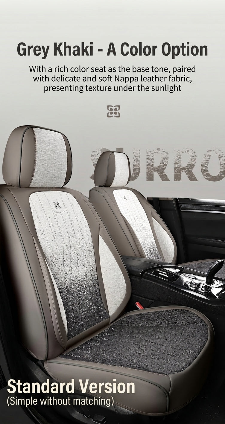 Car seat cushion linen fabric art all-inclusive all-season universal goddess seat cushion 2026 new model interior breathable seat cover wholesale