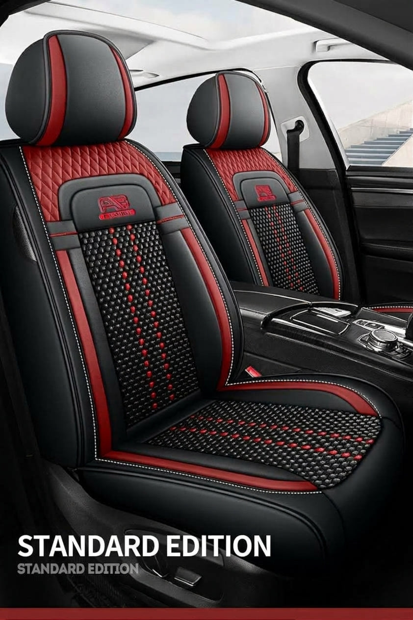Car seat cushion new all-enclosed special seat cover four seasons universal leather seat cover summer ice silk cartoon seat cushion cover