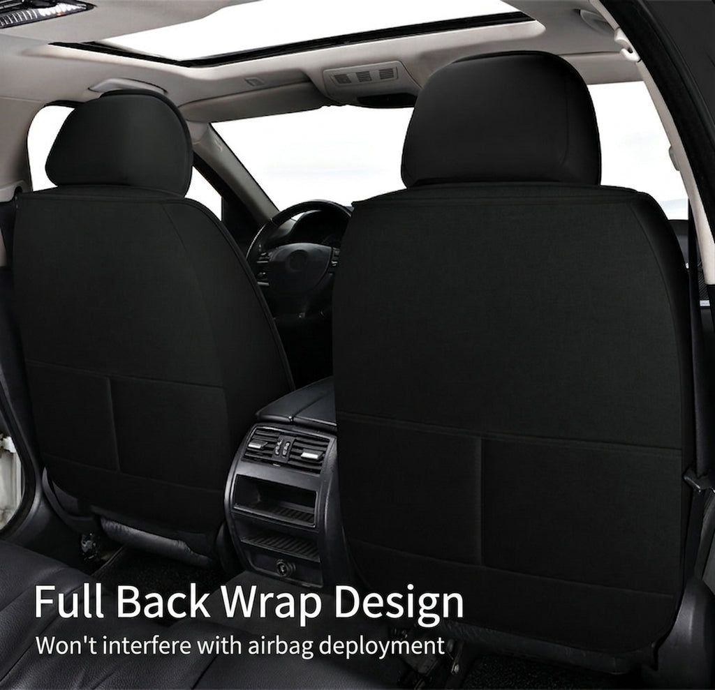 All-season universal full-coverage car seat covers, full-coverage spring and winter linen fabric art car covers, seat covers, and car cushion covers