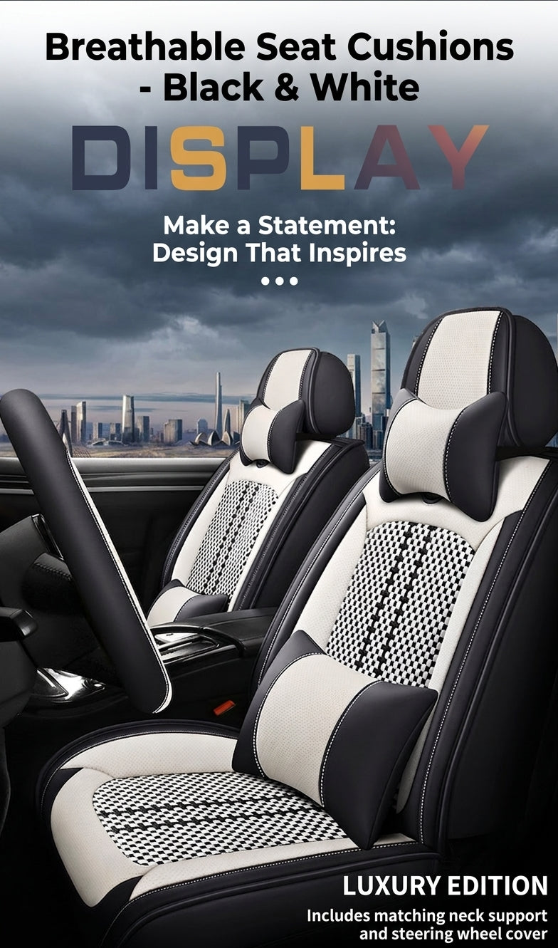Car Seat Cushion Leather Seat Cover Seat Cushion All Inclusive Four Seasons 24 New Car Cover Seat Cover Leather Four Seasons All Inclusive