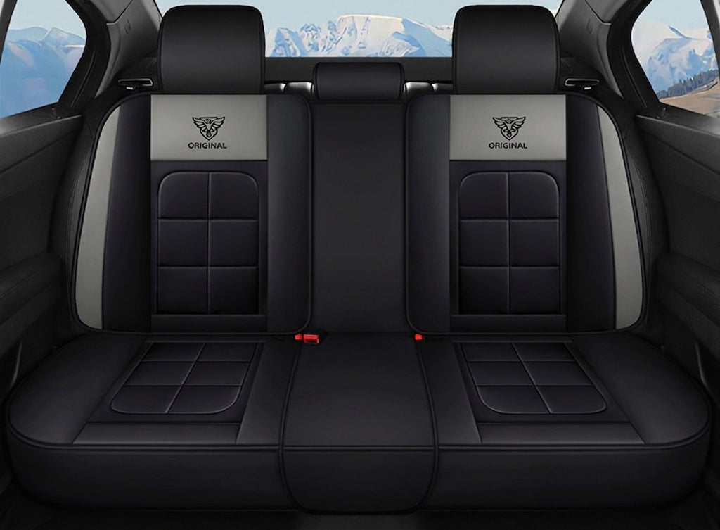 The five-seater car seat cushion is fully surrounded by the all-season universal leather seat cover, which is wear-resistant, dirt-resistant and breathable