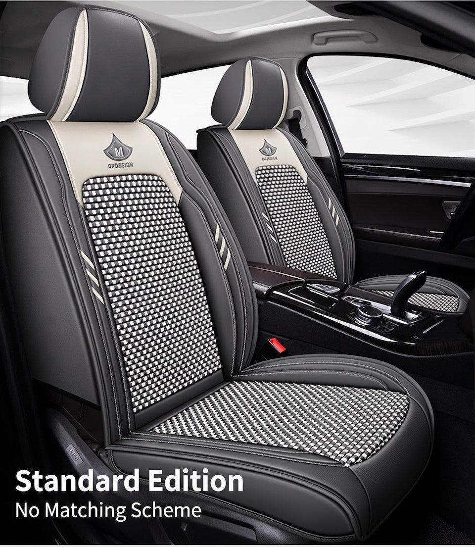 2024 car seat cushions, all-season universal, full coverage five-seater car seat cushions, summer breathable ice silk seat covers wholesale