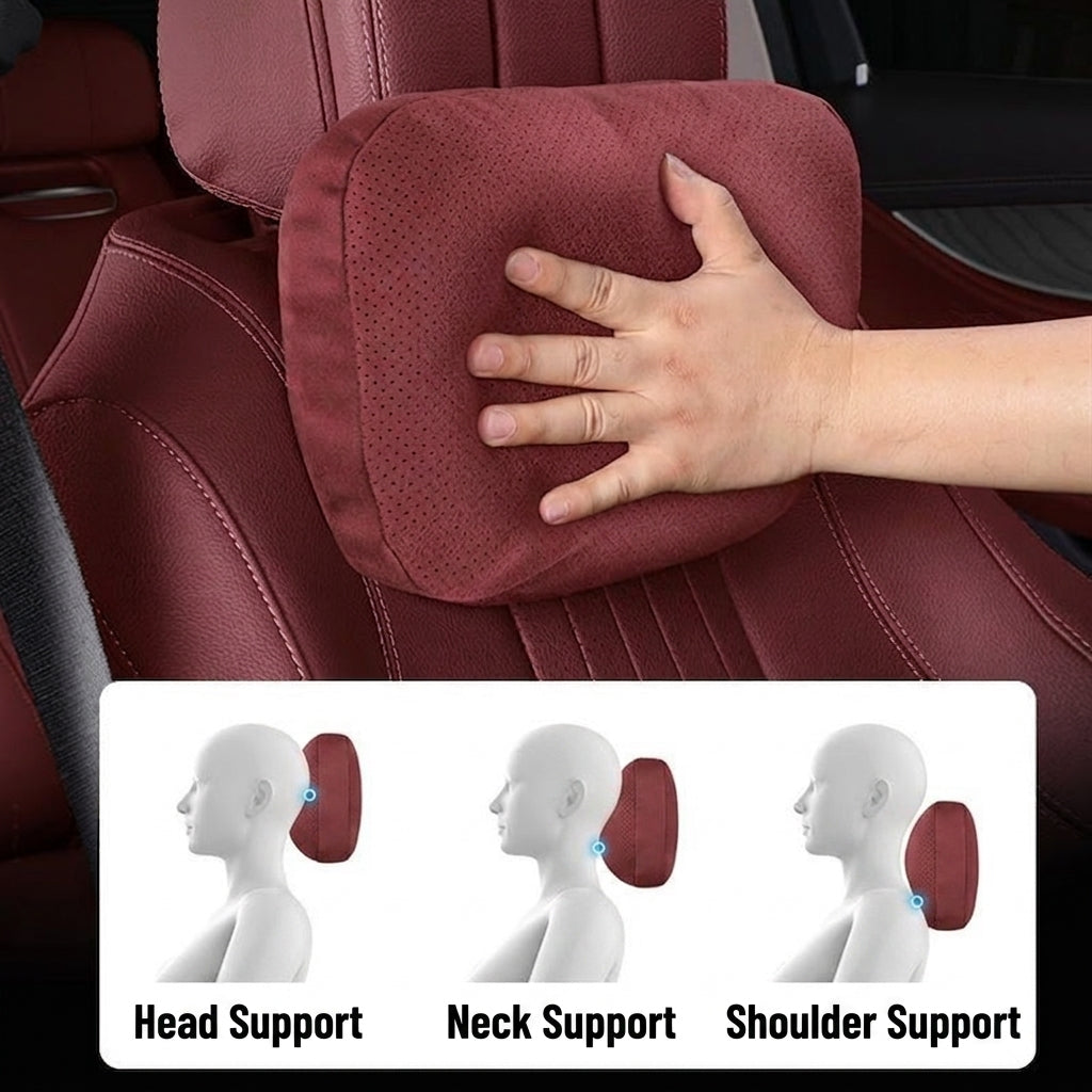 It is suitable for BMW car headrest neck pillow, new 5 series, 3 series, 1 series, 7 series X1X2X3X4X5X6 lumbar cushion in the car